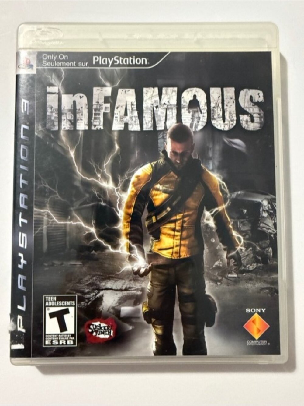 inFAMOUS PS3 Game Complete CIB PlayStation 3 Tested Working - Picture 2 of 7